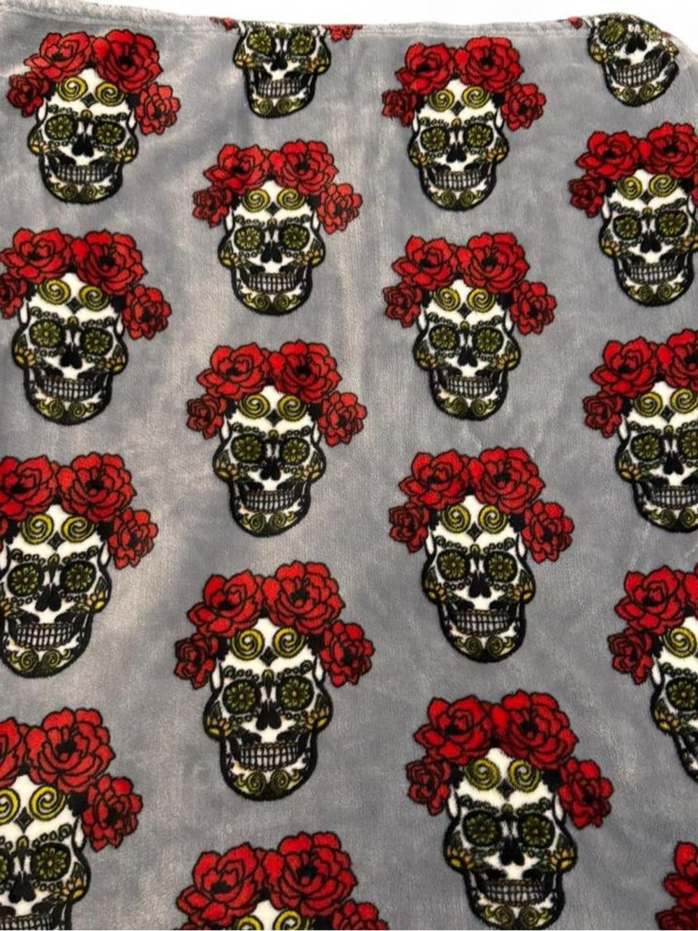 Dias de los muertos throw blanket